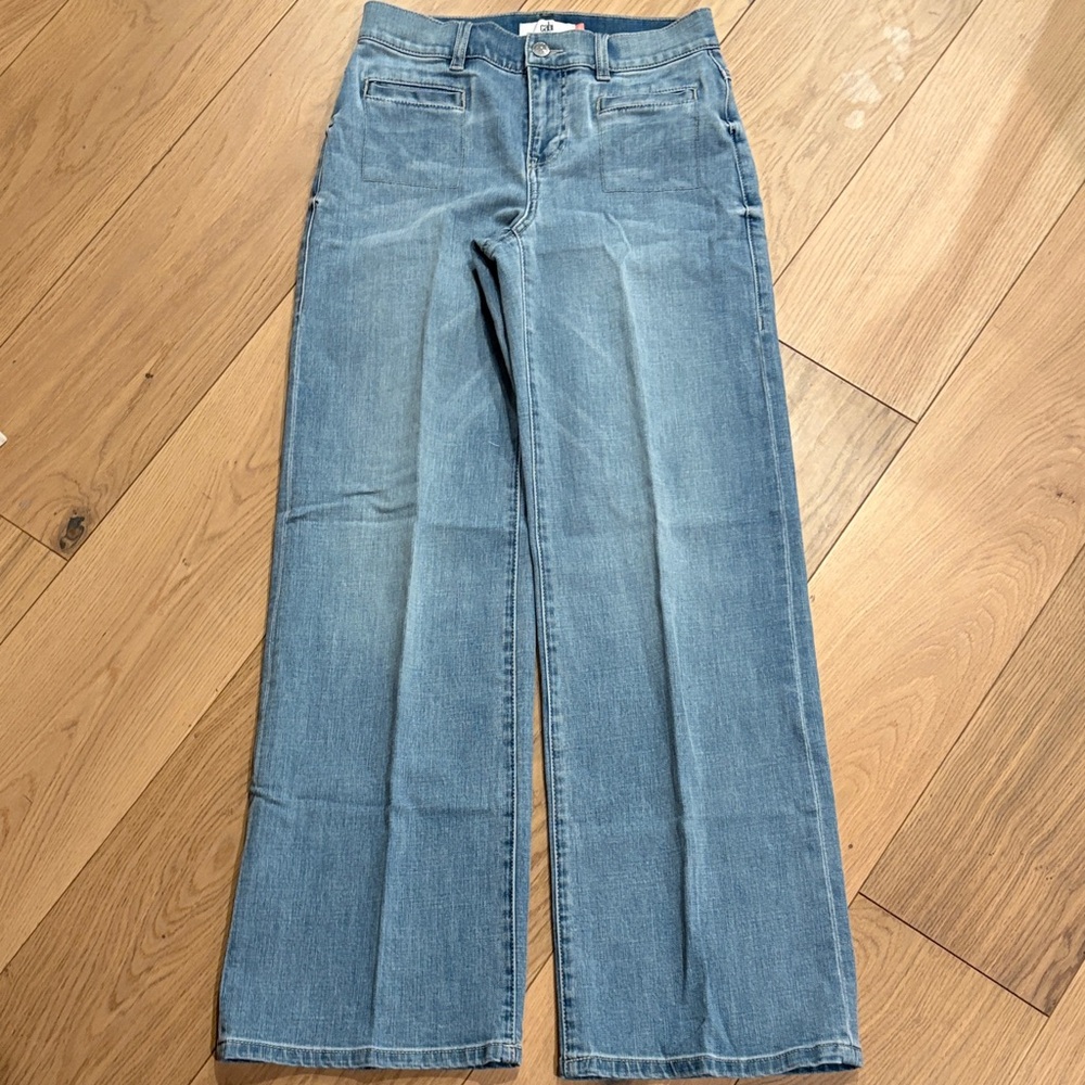 NWOT Cabi  Denim Blue Wide Leg Jeans 2